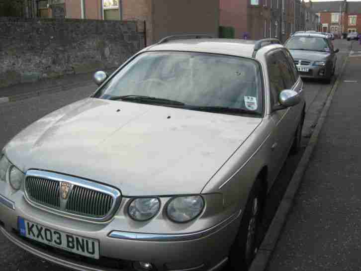 2003 ROVER 75 CONNOISSEUR CDT TOURER GOLD