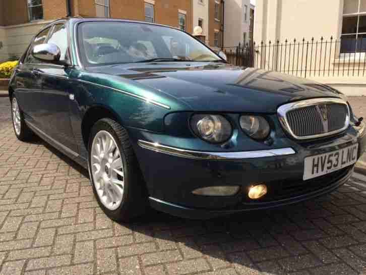 2003 ROVER 75 CONNOISSEUR CDTI, 12 MONTHS MOT, 54K, 1 FORMER KEEPER NO RESERVE !