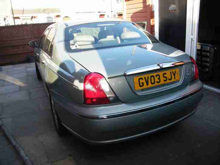 2003 ROVER 75 CONNOISSEUR GREEN