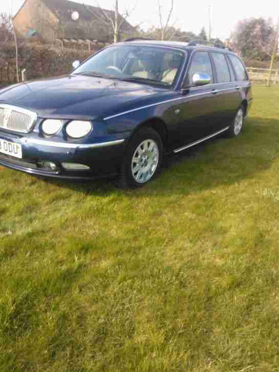 2003 ROVER 75 CONNOISSEUR SE CDT TOU BLUE