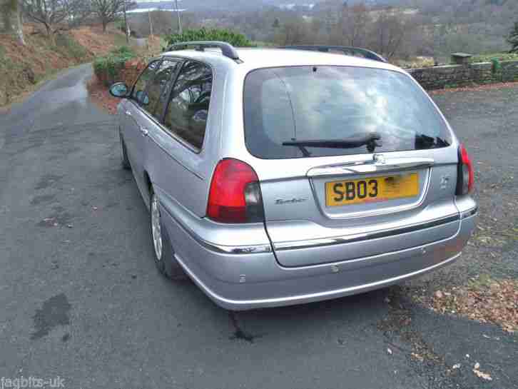 2003 ROVER 75 CONNOISSEUR SE T TOUR SILVER