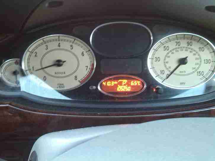 2003 ROVER 75 CONNOISSEUR TURBO AUTO BLUE **spares or repairs**