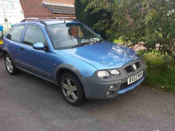 2003 ROVER STREETWISE SE 103 PS BLUE (spares or repairs)