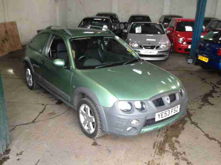2003 ROVER STREETWISE SE 103 PS GREEN RALLY CAR