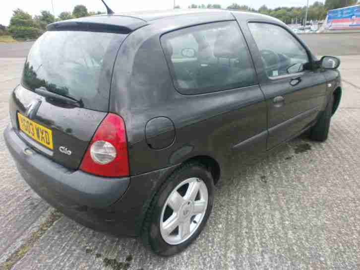 2003 Renault Clio 1.2 16v ( a/c ) Dynamique BLACK, Billabong