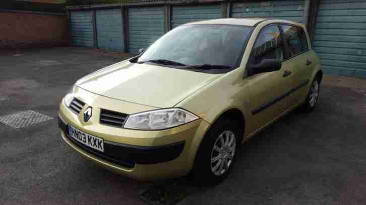 2003 Renault Megane 1.4 16v Authentique