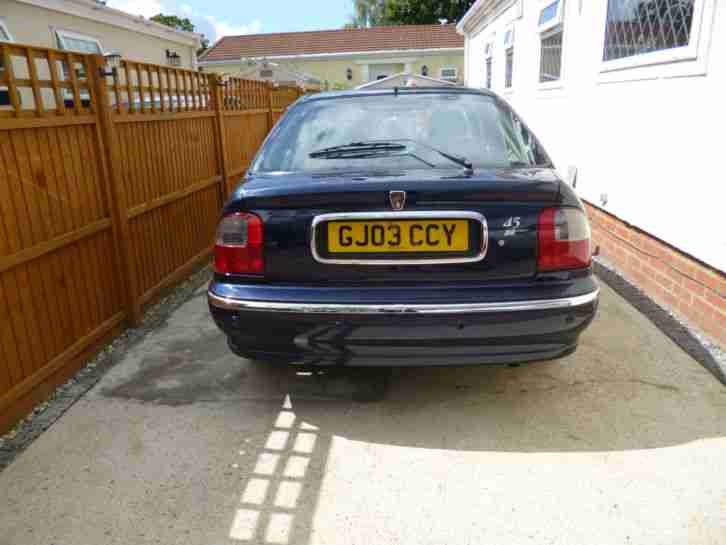 2003 Rover 45 IL 1.4 Blue - MOT July 2015 - Drive Away REDUCED!!
