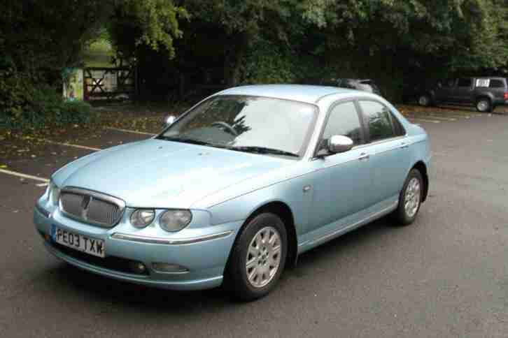 2003 Rover 75 2.0 CDT Connoisseur 4dr SALOON Diesel Manual