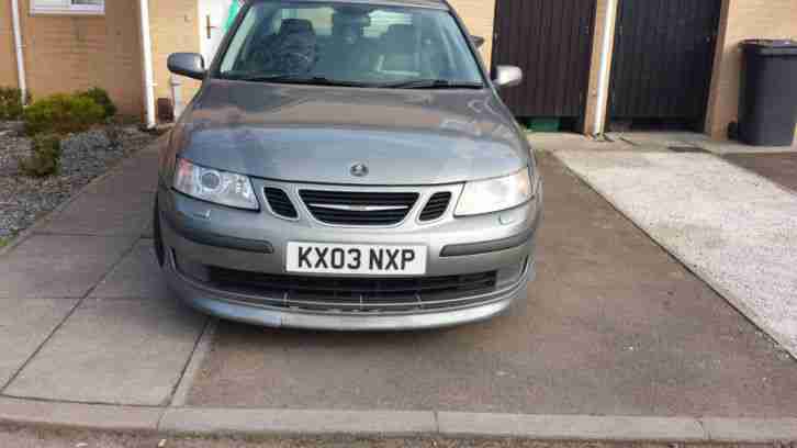 2003 SAAB 9-3 AERO 210 BHP GREY PRICE DROP