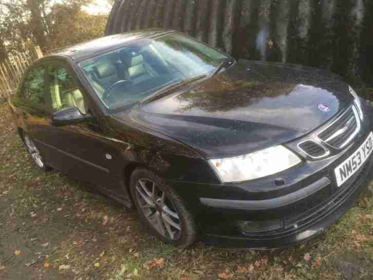 2003 SAAB 9 3 AERO 210 BHP S A BLACK
