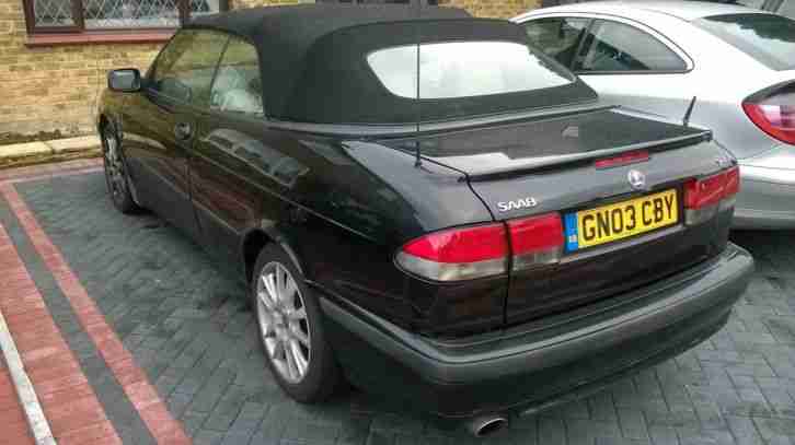 2003 SAAB 9-3 SE TURBO AUTO BLACK