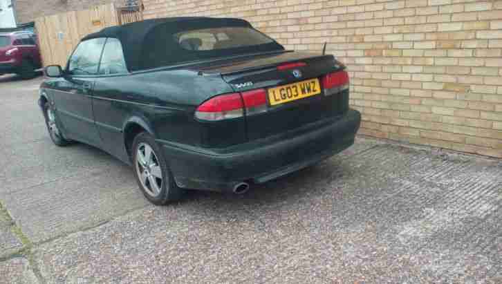 2003 SAAB 9-3 SE TURBO BLACK