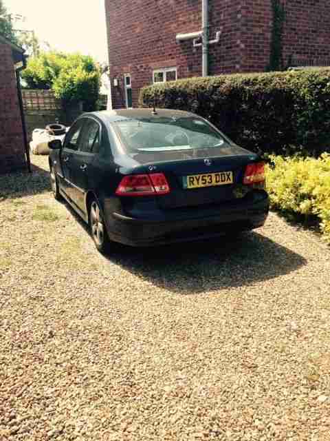 Saab 9. Saab car from United Kingdom