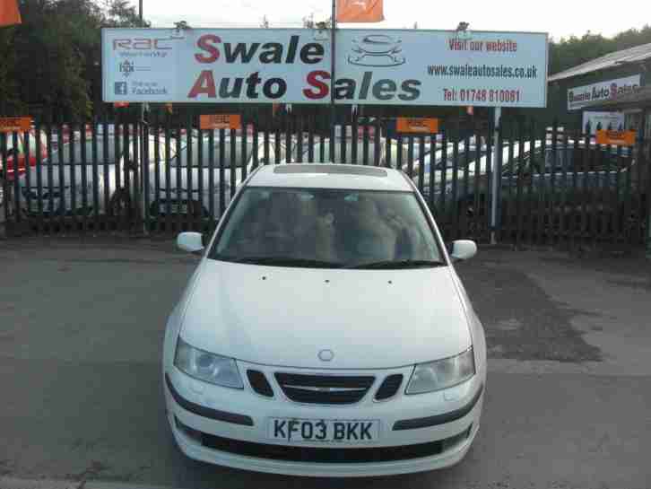 2003 SAAB 9-3 VECTOR 2L, RECENT FULL YEARS MOT AND IN GREAT CONDITION
