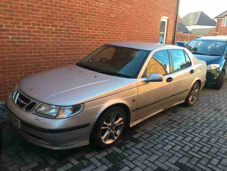 2003 SAAB 9 5 VECTOR TID AUTO SILVER Spares or repairs
