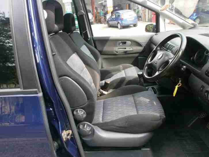 2003 SEAT ALHAMBRA 1.9 TDi PD SE 7 Seat 5dr