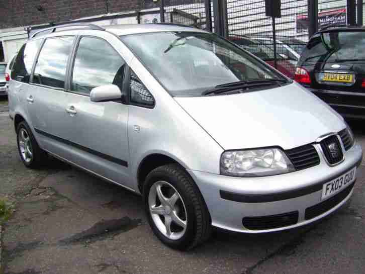 2003 SEAT ALHAMBRA 1.9TDI S ~ READ DESCRIPITION ~ MOT NOVEMBER 2018