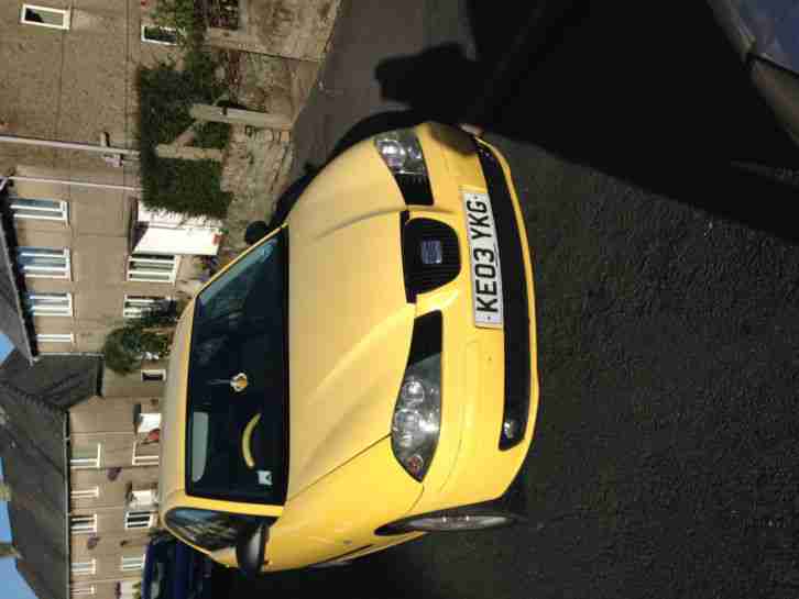 2003 IBIZA SE SPORT YELLOW