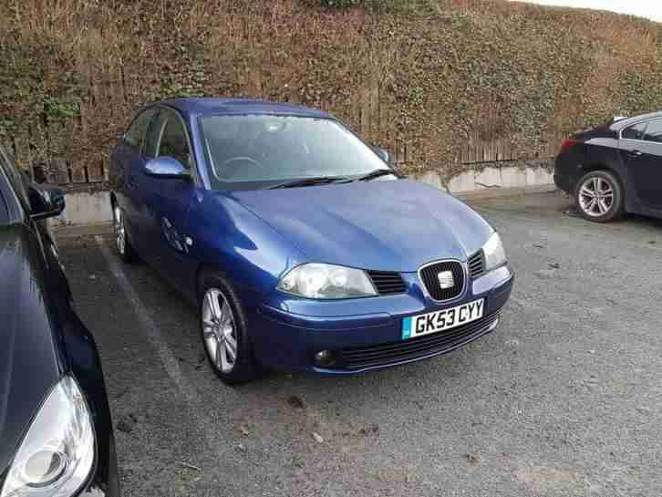 2003 SEAT IBIZA SPORT BLUE