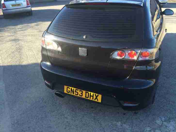 2003 SEAT IBIZA TDI SE BLACK