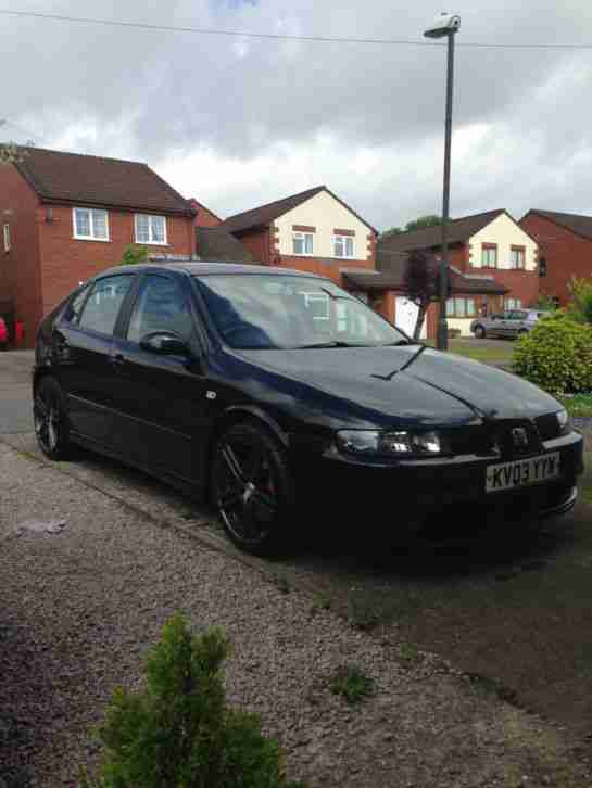 2003 SEAT LEON 20V TURBO CUPRA BLACK