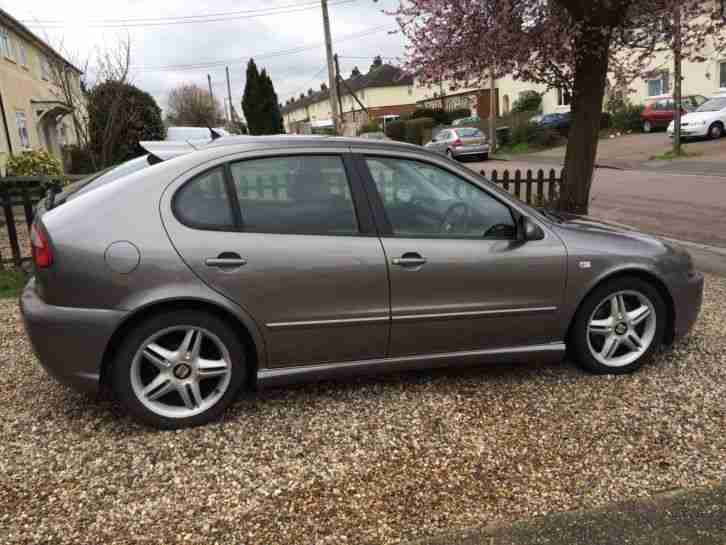 2003 SEAT LEON 20V TURBO CUPRA SILVER