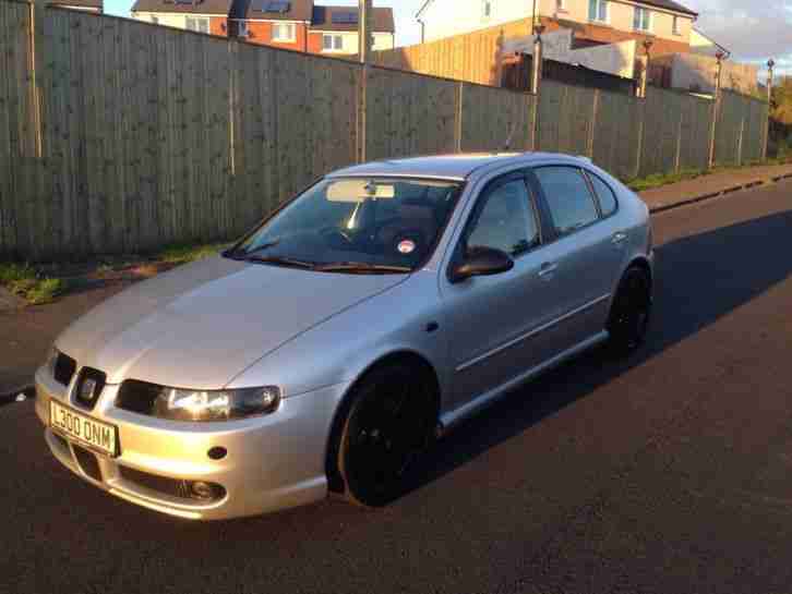2003 SEAT LEON CUPRA 1.8 20v TURBO STAGE 1 REMAP ( 220bhp ) DVD SYSTEM