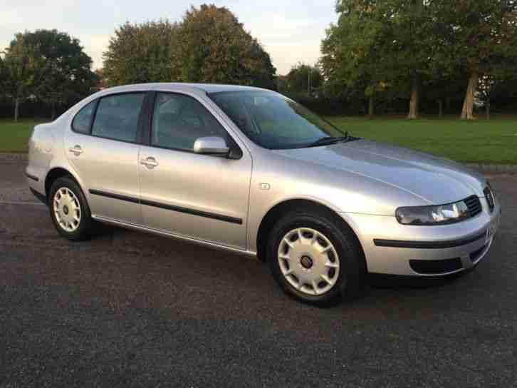 2003 SEAT TOLEDO S 1.9 TDI SILVER ONLY 62,000 MILES 1 FORMER KEEPER VERY CLEAN!