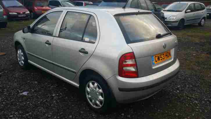 2003 SKODA FABIA 1.4 TDI SILVER, FULL SERVICE HISTORY,(ANY OLD CAR PX WELCOM