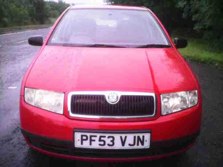 2003 SKODA FABIA CLASSIC 1.2 HTP 54 1 lady owner +supplying dealer 78800 miles