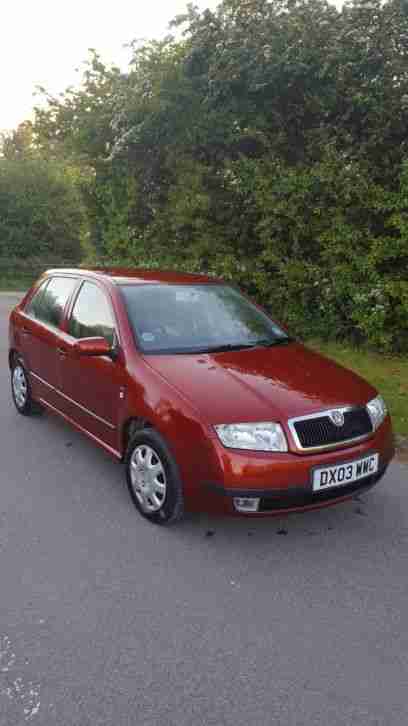 2003 SKODA FABIA COMFORT SDI ORANGE