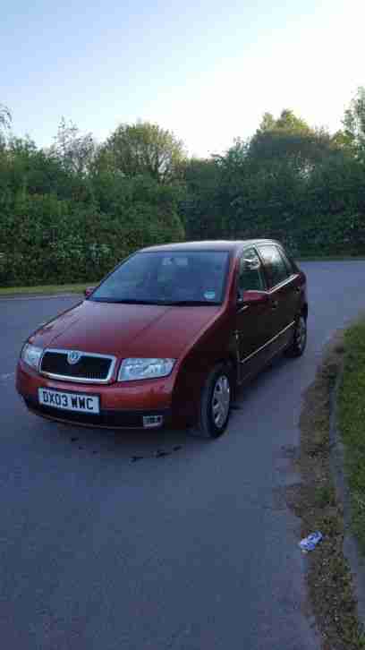 2003 SKODA FABIA COMFORT SDI ORANGE