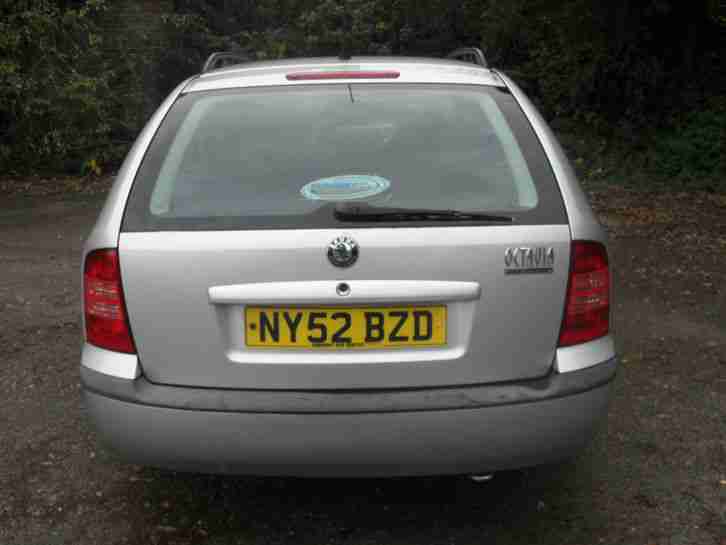 2003 SKODA OCTAVIA ELEGANCE TDI SILVER