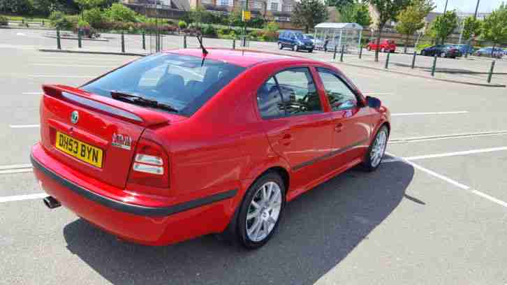 2003 SKODA OCTAVIA RS RED VRS MK1