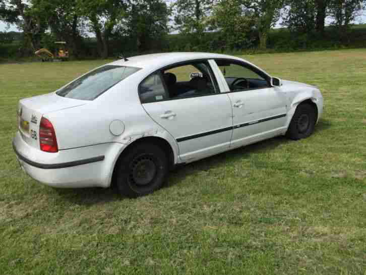 2003 SKODA SUPERB CLASSIC TDI WHITE