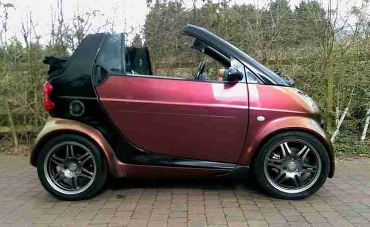 2003 SMART CITY BRABUS AUTO BLACK