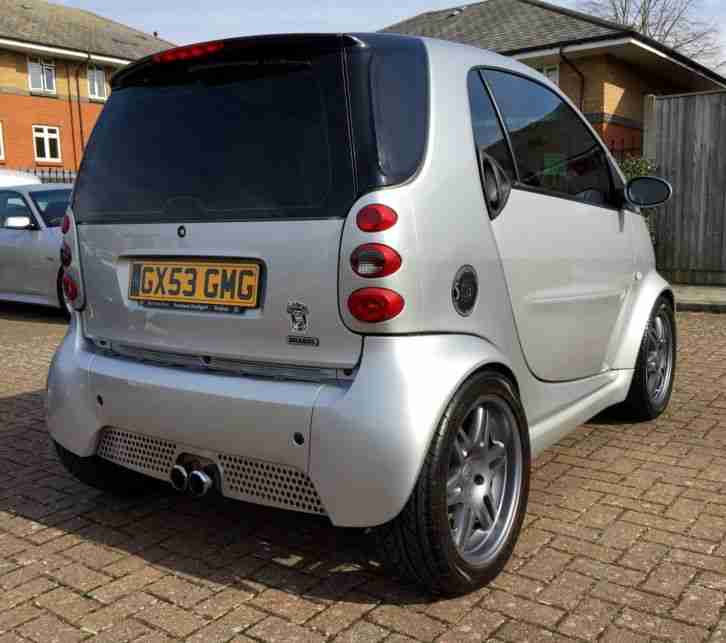 2003 SMART CITY BRABUS AUTO SILVER