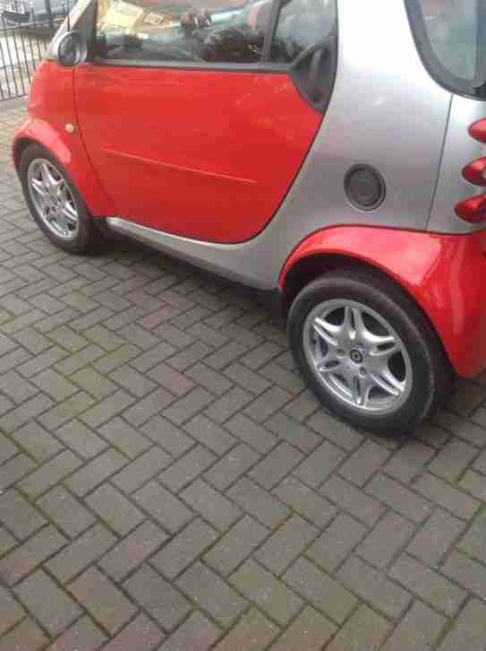 2003 SMART CITY PASSION 61 AUTO SILVER and red