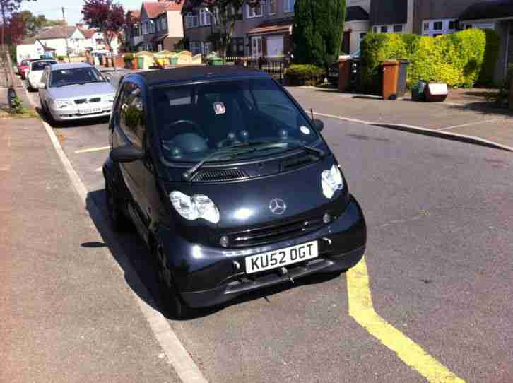 2003 SMART CITY PULSE 50 AUTO BLACK CONVERTIBLE Motorhome SPARES OR REAPIRS