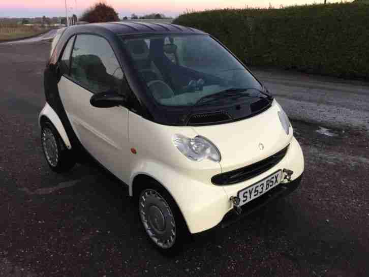 2003 SMART CITY PURE SEMI AUTO BLACK WITH TOW A FRAME IDEAL FOR MOTORHOME