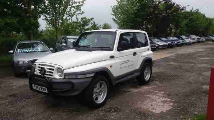 2003 SSANGYONG KORANDO WHITE ONLY 94K STUNNING 4X4