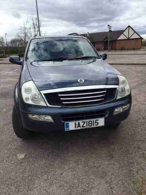 2003 SSANGYONG REXTON RX290SE5 TDI BLUE