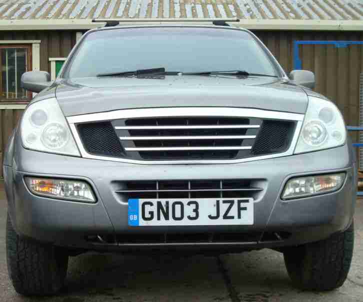 2003 SSANGYONG REXTON RX320 AUTO GREY LPG