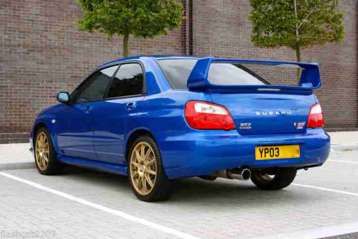 2003 SUBARU 2.0 WRX STi TYPE UK PPP - 305BHP PRODRIVE PERFORMANCE PACK - WR BLUE