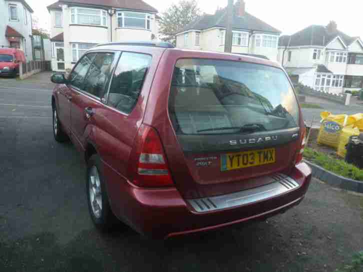2003 SUBARU FORESTER 2.0 TURBO XT 4X4