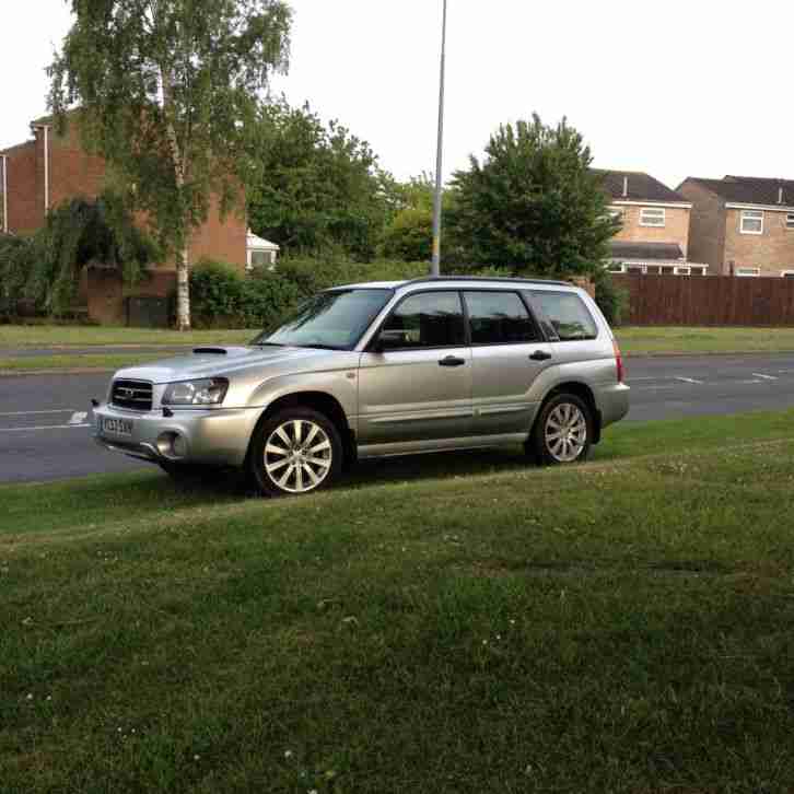 2003 FORESTER XT TURBO SILVER