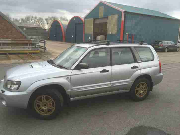 2003 FORESTER XT TURBO SILVER MANUAL 5