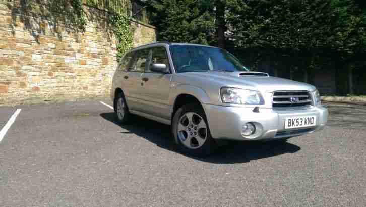2003 FORESTER XT TURBO SILVER (NO