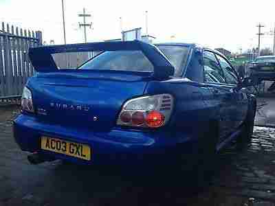 2003 SUBARU IMPREZA 2.0 WRX TURBO 4D 224 BHP