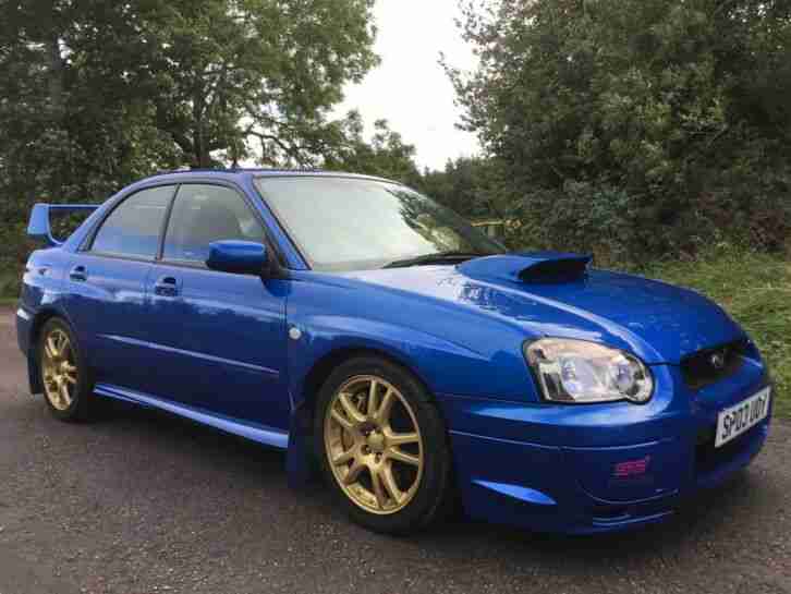 2003 SUBARU IMPREZA 2.0ltr WRX STI TYPE UK